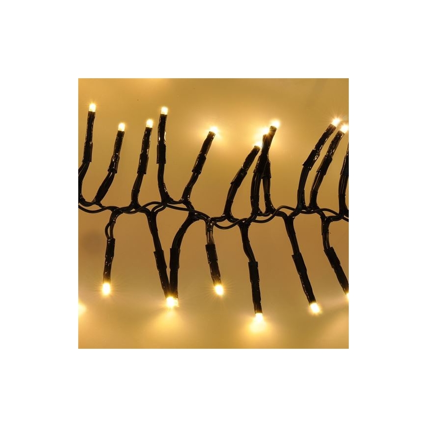 LED Kerst Lichtketting voor Buiten 576xLED/8 functies 8m IP44 warm wit + afstandsbediening