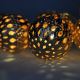 Decoratieve LED Ballen 10xLED/2xAA 1m warm wit