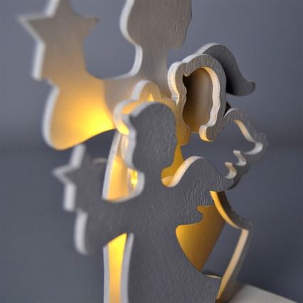 LED-kerstdecoratie — 2×AA-batterijen