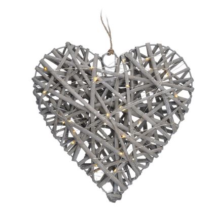 LED Kerstversiering LED/2xAA rotan