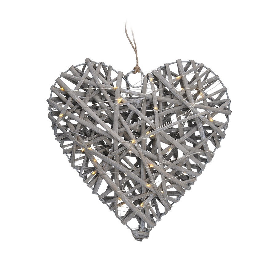 LED Kerstversiering LED/2xAA rotan