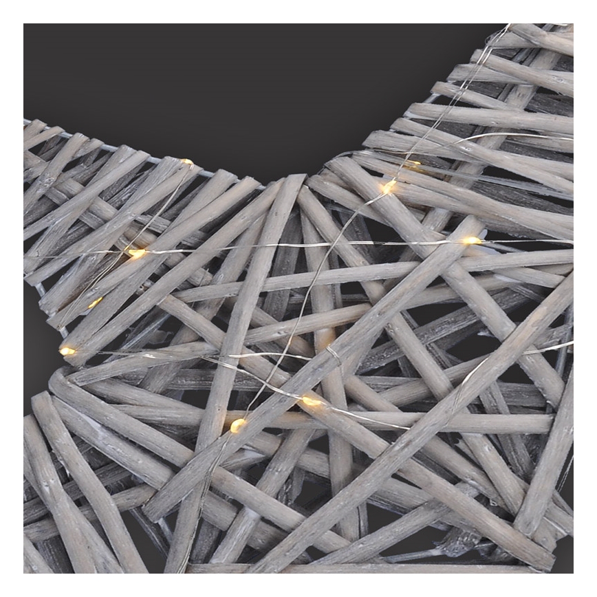 LED Kerstversiering  LED/2xAA rotan