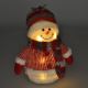 LED Kerst Decoratie LED/3xAA sneeuwpop