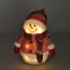 LED Kerst Decoratie LED/3xAA sneeuwpop