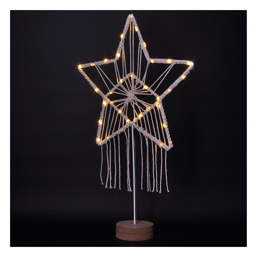 LED Kerstversiering LED/2xAAA ster