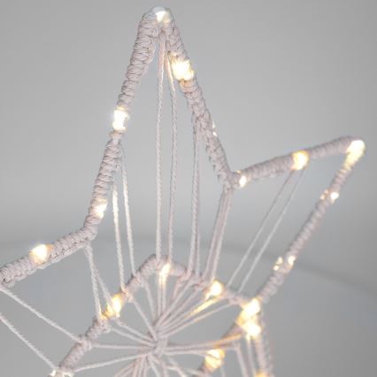 LED Kerstversiering LED/2xAAA ster