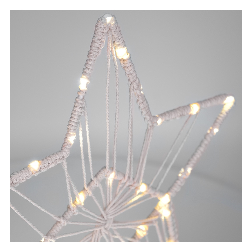 LED Kerstversiering LED/2xAAA ster
