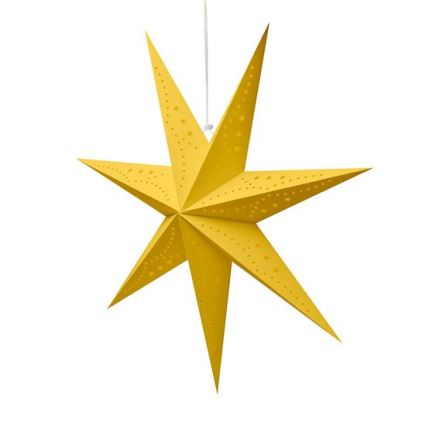 LED Kerstdecoratie 20xLED/2xAA warm wit gouden ster