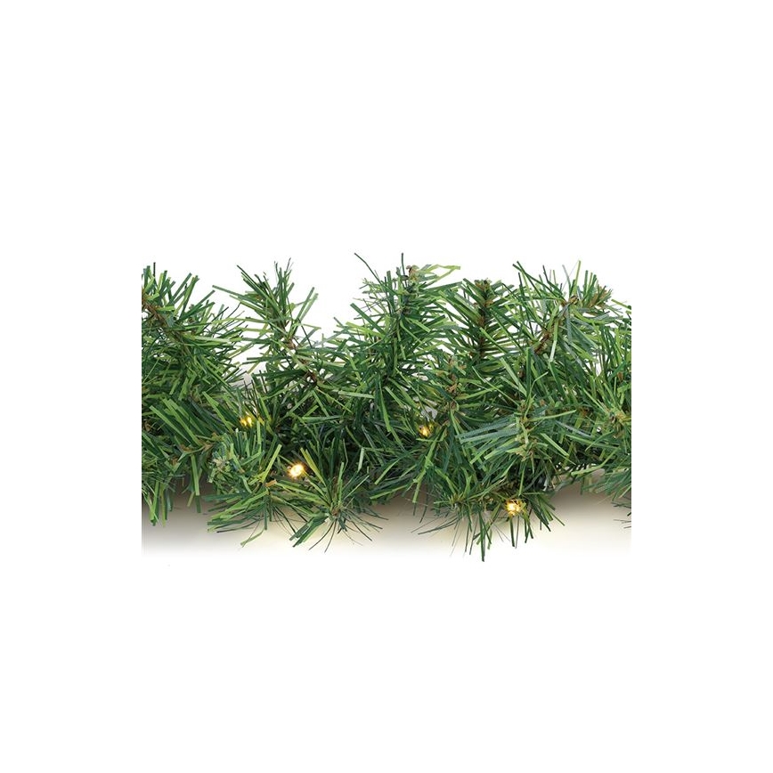 LED buiten kerstguirlande 80xLED/3xAA 500 cm IP44