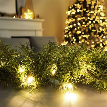 LED Buiten kerstdecoratie GUIRLANDE 112xLED/3,6W/230V 700 cm IP44