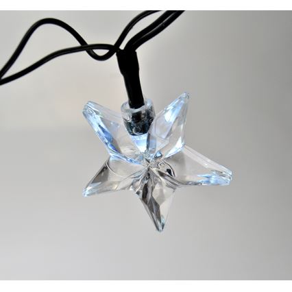 LED kerstsnoer 20xLED 6m koud wit
