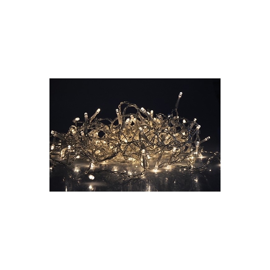 LED Buiten Kerstmis licht gordijn 120xLED/230V 3 m IP44