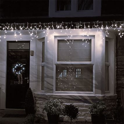 LED-lichtgordijn voor buiten, 120×LED, 230 V, 3 m, IP44