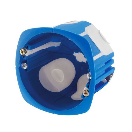Inbouw-vloercontactdoos voor buiten IP55, wit, rechthoekig