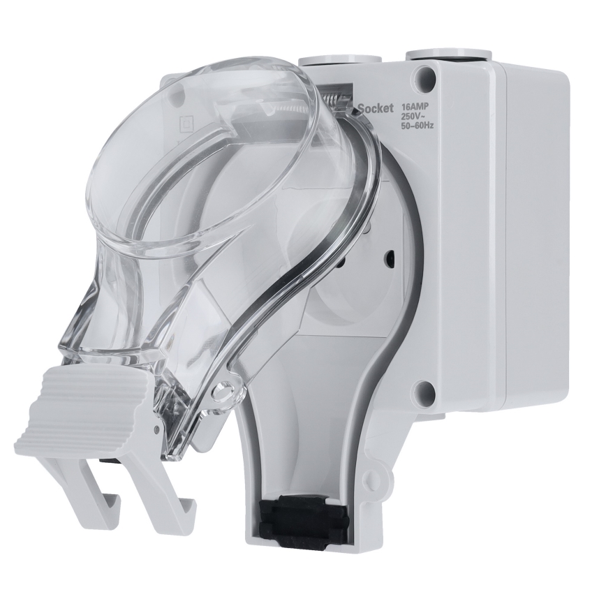 Waterdicht stopcontact voor vochtige ruimtes 230V/16A IP66