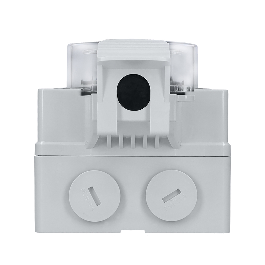 Wandcontactdoos voor vochtige ruimtes met schakelaar 230 V/16 A, IP66