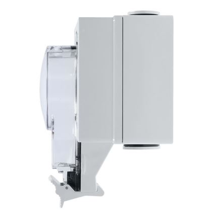 Dubbele wandcontactdoos voor vochtige omgevingen 230V/16A IP66