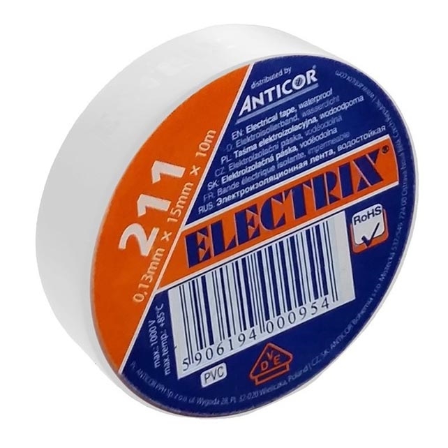 Solight AP01B − Isolatieband ELECTRIX 15mm x 10m