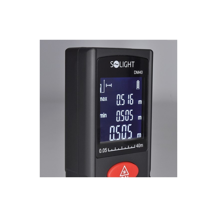 Laserafstandsmeter 2x1,5V/AAA