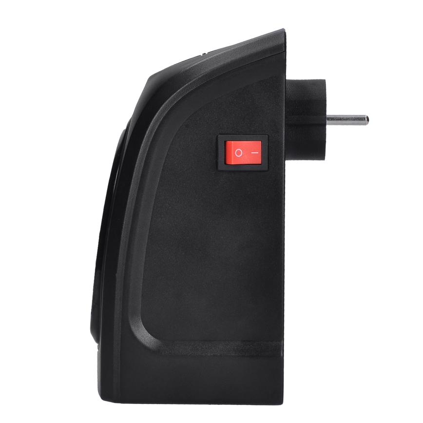 Mini stopcontact ventilator met een keramisch verwarmingselement 350W/230V