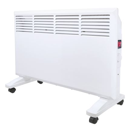 Hete lucht convector met thermostaat 2000W/230V IPX4