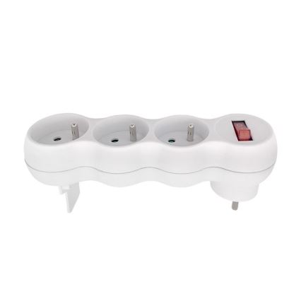 LUMX LM 40800 dominostekker 2-voudig 16A