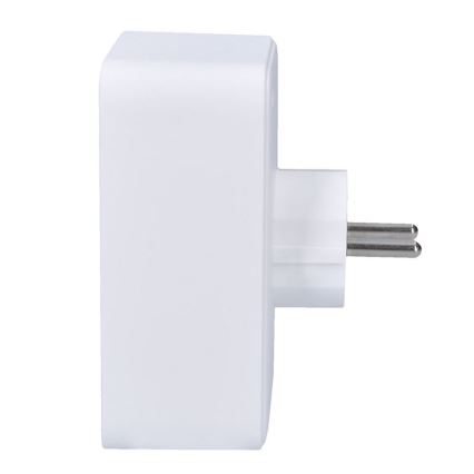 Stekkerdoos 1x16A+2x 2,5A met 2xUSB A+C lader, wit