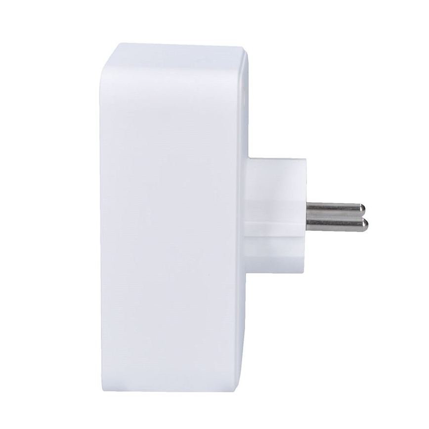 Stekkerdoos 1x16A+2x 2,5A met 2xUSB A+C lader, wit