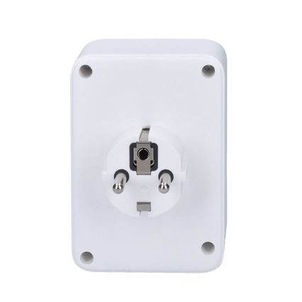 Stekkerdoos 1x16A+2x 2,5A met 2xUSB A+C lader, wit