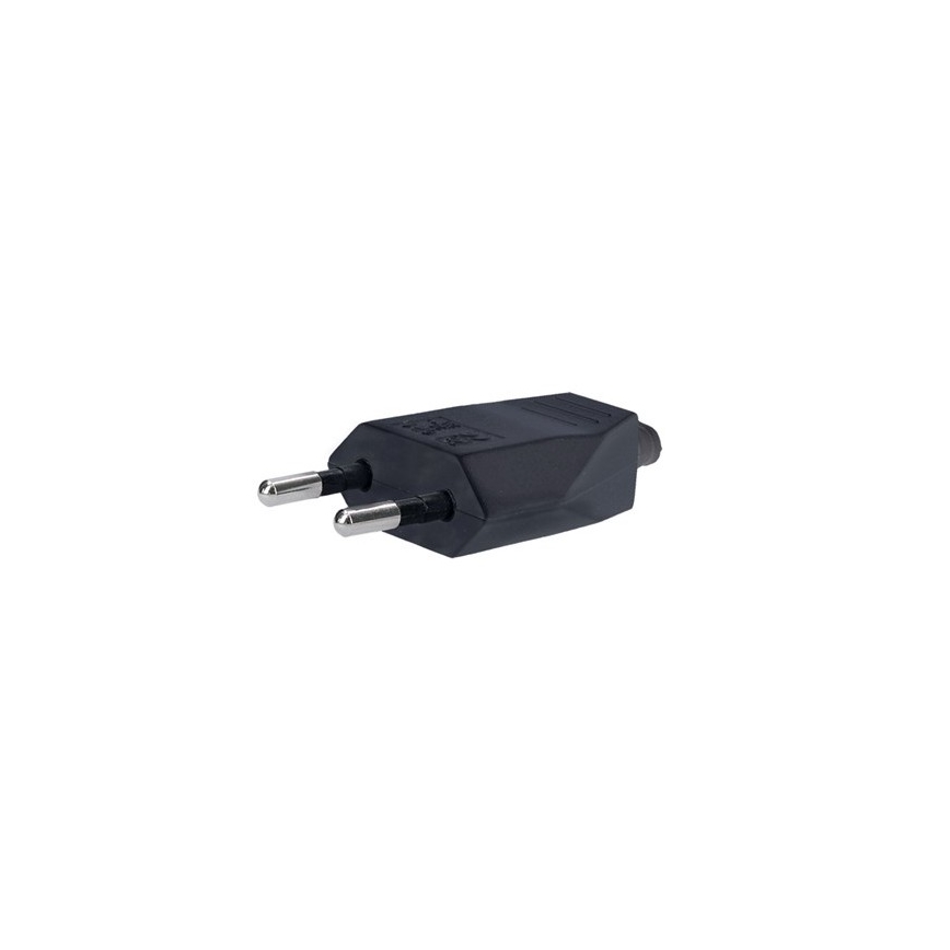 Stekker recht plat 230V/2,5A