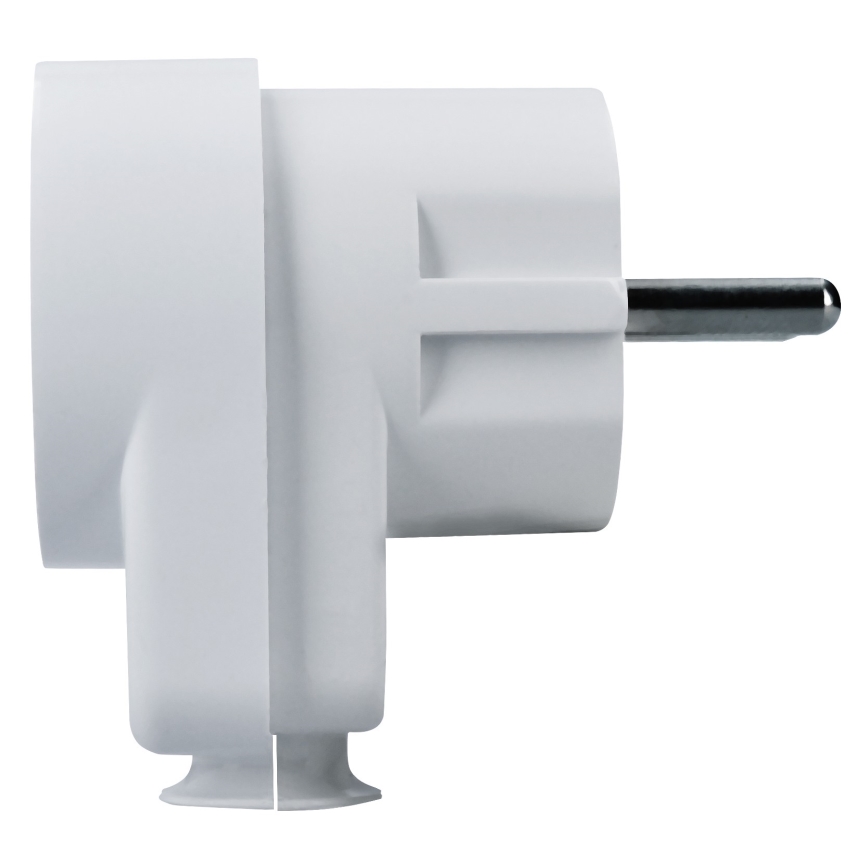Stekker haaks met stopcontact 230V/16A