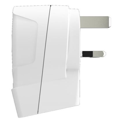 Reisstekker voor UK 230V + 2x USB poort