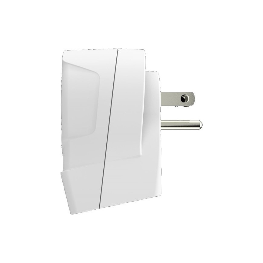 Reisstekker voor USA 230V + 2x USB poort