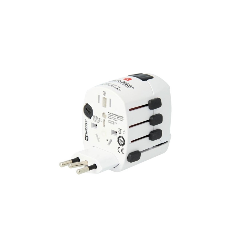 Reisadapter universeel 6,3A