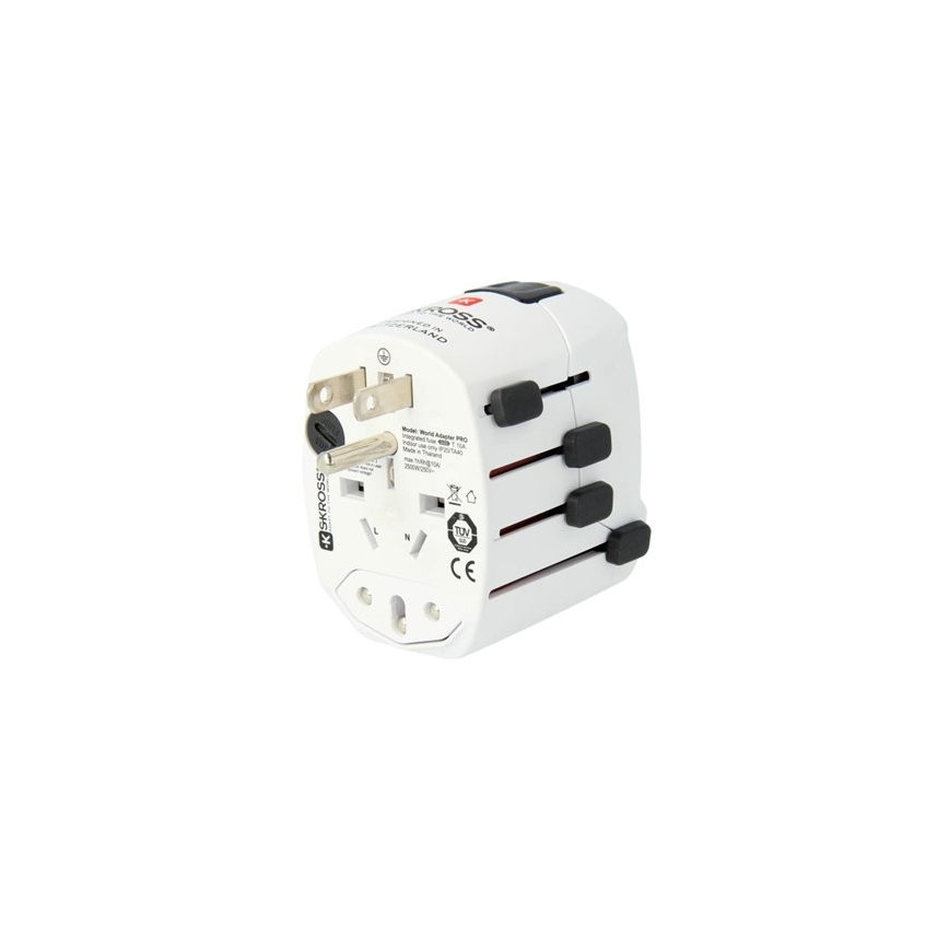 Reisadapter universeel 6,3A