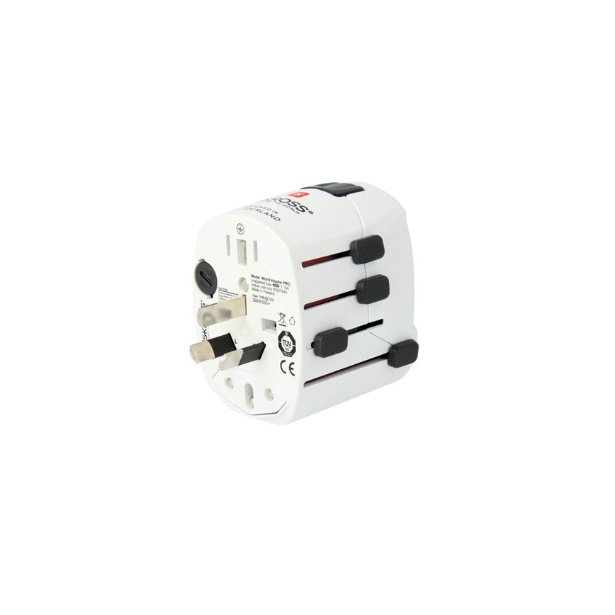 Reisadapter universeel 6,3A