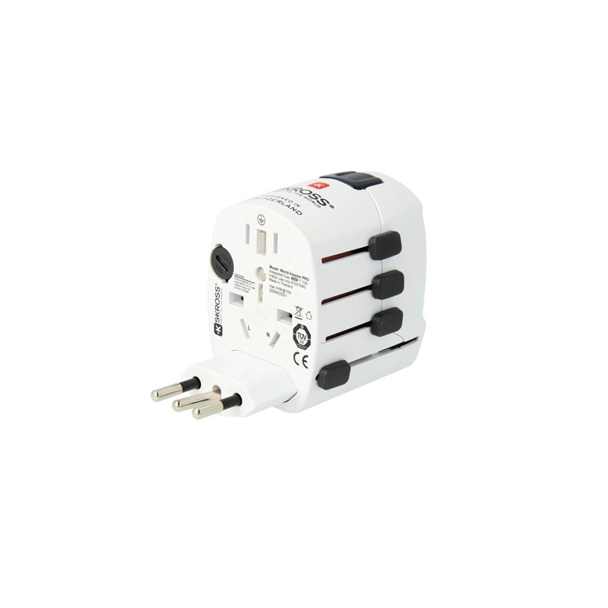 Reisadapter universeel 6,3A