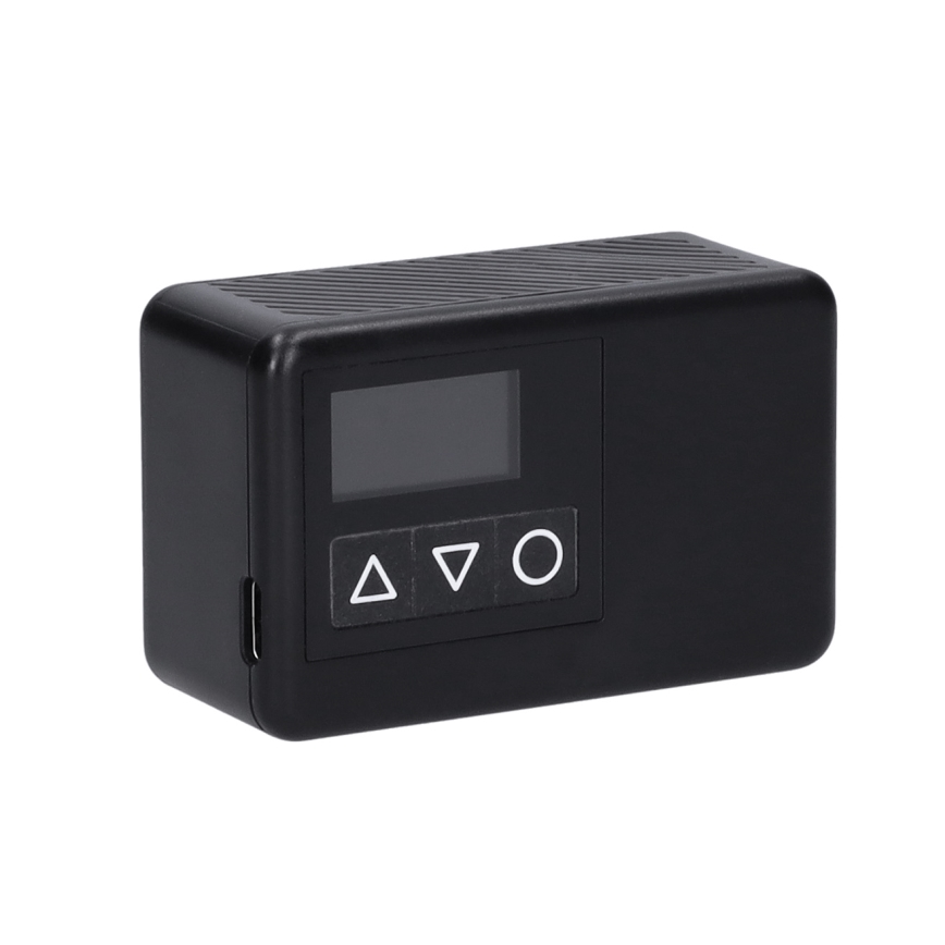Digitale draagbare luchtcompressor 500 mAh 5V zwart