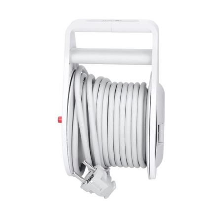 Verlengsnoer op haspel met 3 stopcontacten, 10 m