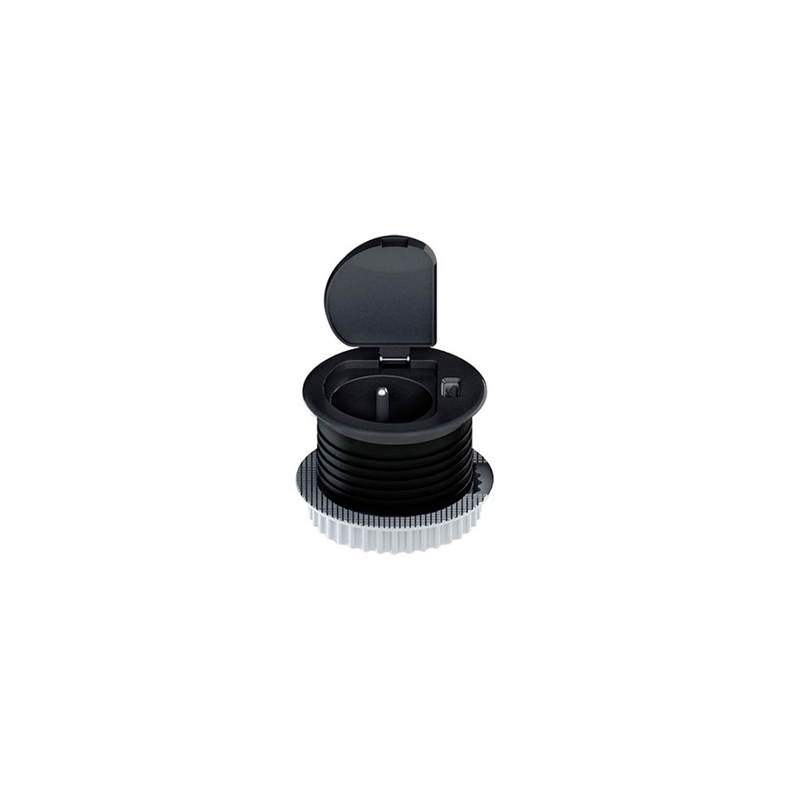 Inbouw USB-stopcontact met deksel 230V