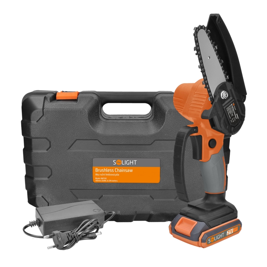 Handbediende accukettingzaag 2000 mAh 21V