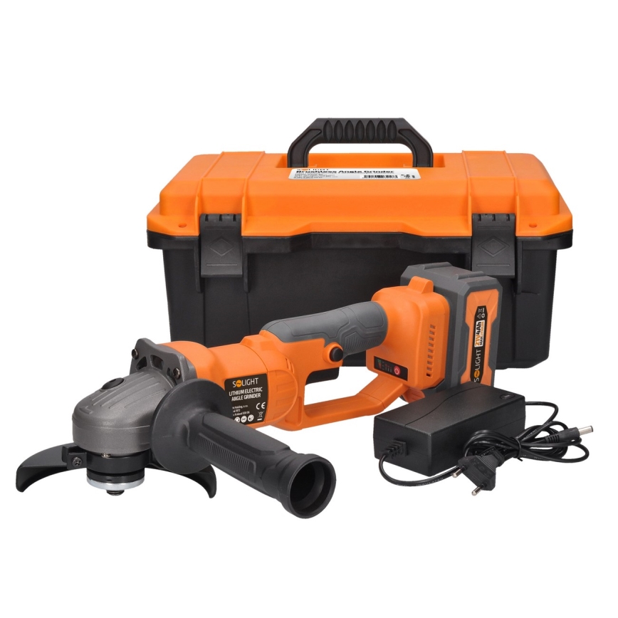 Draadloze haakse slijper 21V 4000 mAh
