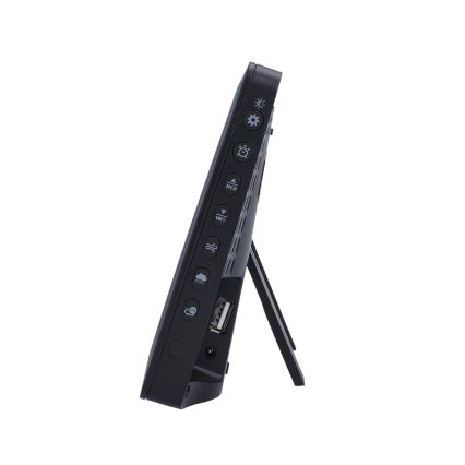 Professioneel weerstation met kleurenscherm LCD 5V/2xAA + 3xAA + 2xAA Wi-Fi Tuya