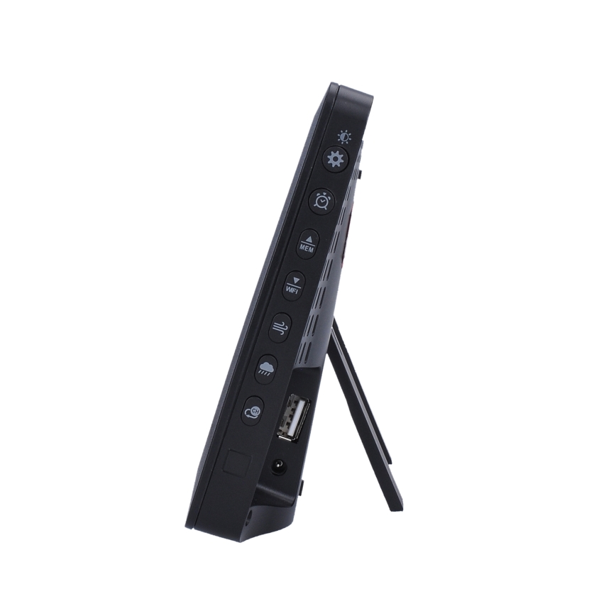 Professioneel weerstation met kleurenscherm LCD 5V/2xAA + 3xAA + 2xAA Wi-Fi Tuya