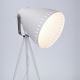 LED Vloerlamp 1xE27/10W/230V wit 145cm