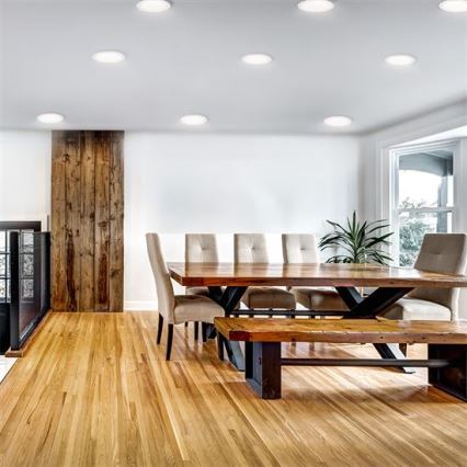 LED-inbouwarmatuur 24 W, 230 V, 3000/4000/6000 K, Ø 30 cm, wit