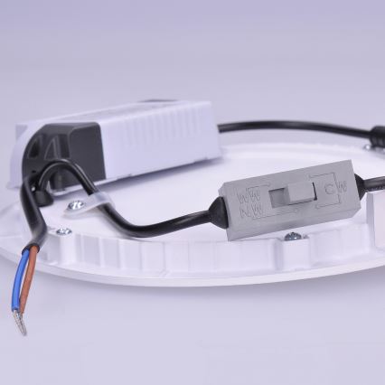 LED inbouwarmatuur LED/6W/230V 3000/4000/6000K 12x12 cm wit