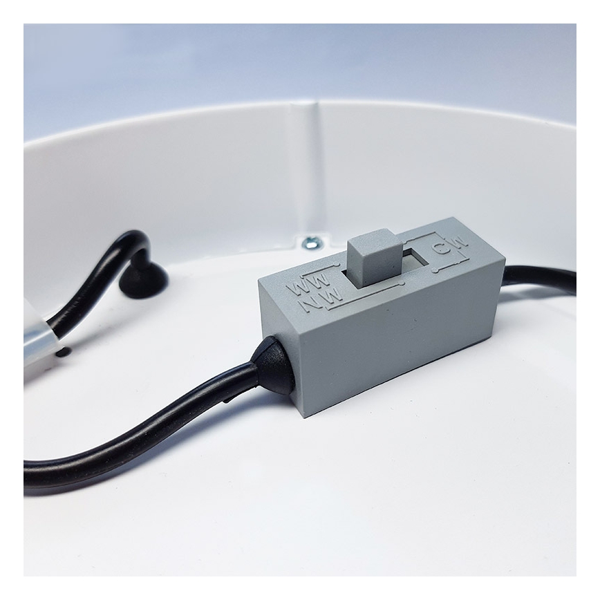 LED plafondlamp LED/12W/230V 3000/4000/6000K 17x17 cm wit