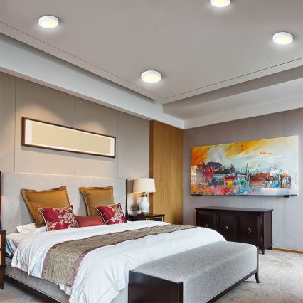 LED-plafonnière LED/18W/230V 3000/4000/6000K Ø 22,5 cm wit