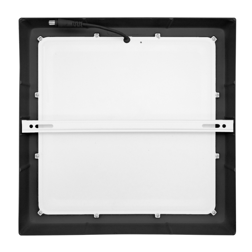 LED Plafondlamp LED/24W/230V 3000/4000/6000K zwart hoekig